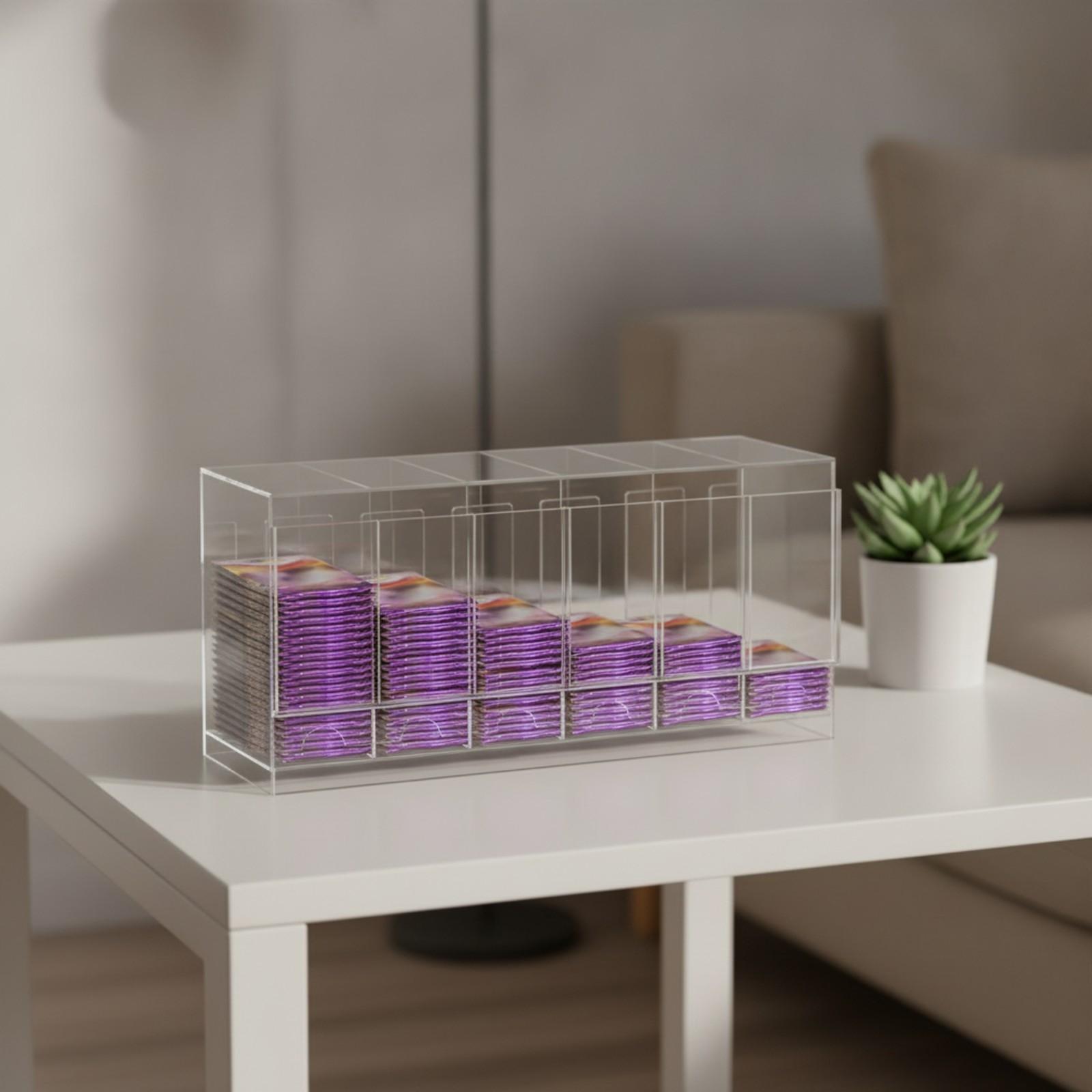 Storage & Organization - Caixa de exibição de cartões com