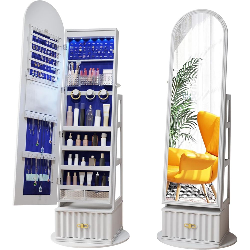 Storage & Organization - Armário com espelho de 63 polegadas