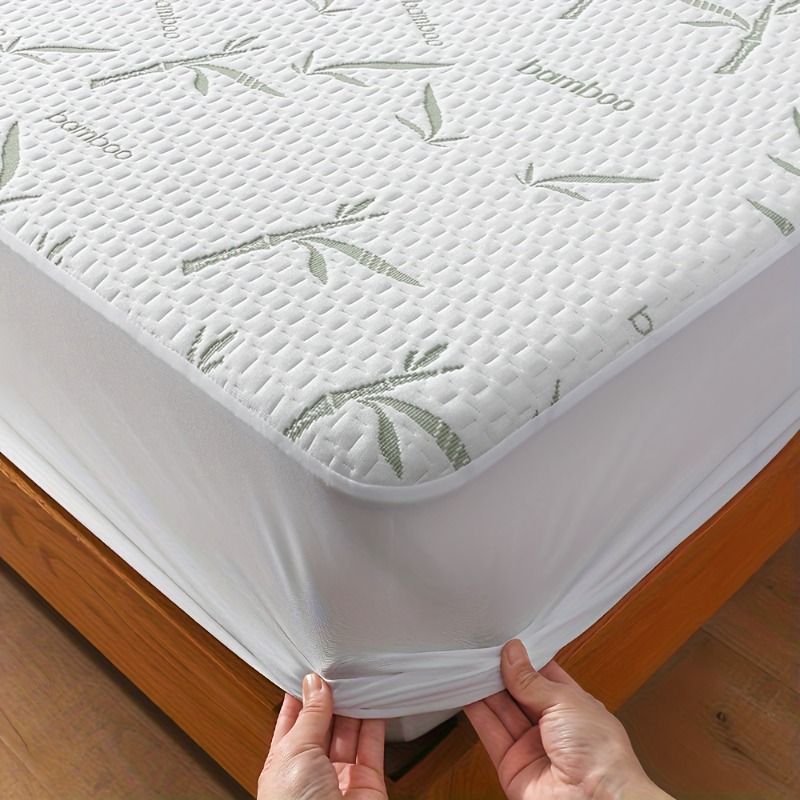Waterproof Mattress Protector Breathable - Protetor de colchão MEICARE 100% fibra
