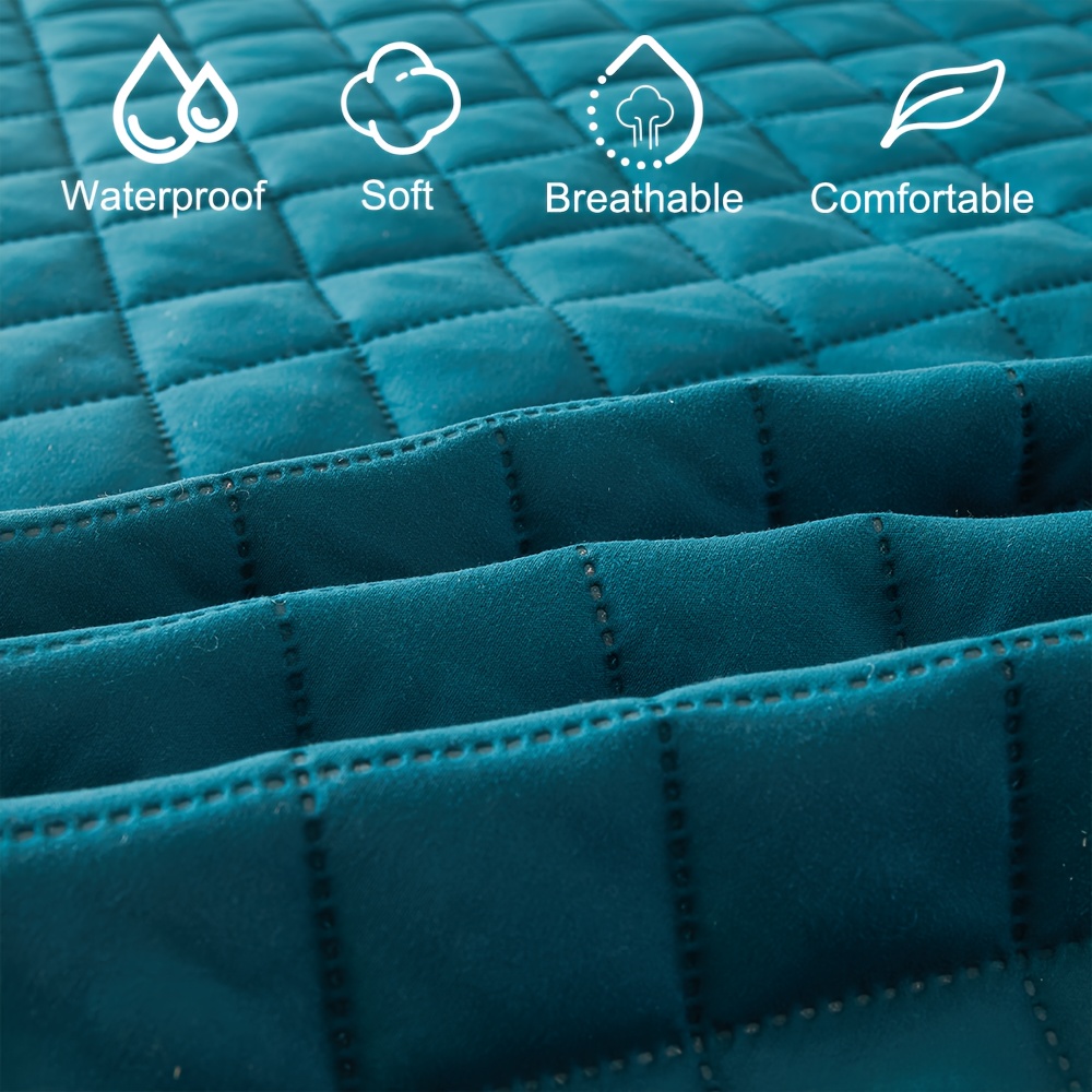 1pc Lençol Acolchoado Impermeá - Waterproof Mattress Protector Breathable avaliação e preço