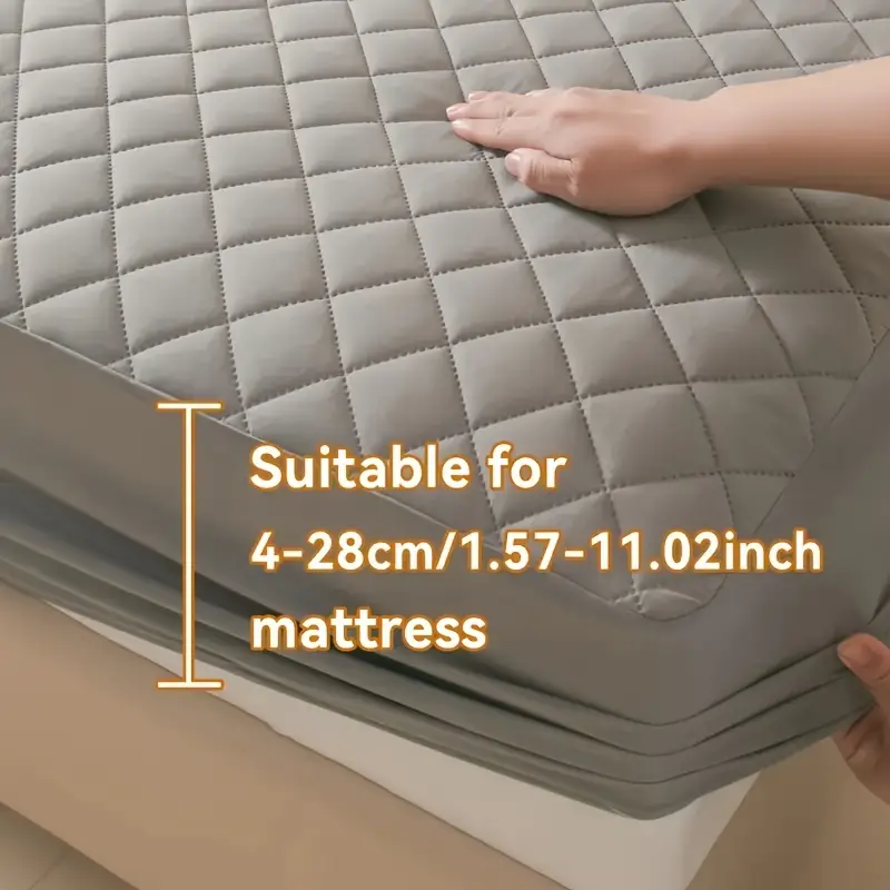 1pc Lençol Acolchoado Impermeá - Waterproof Mattress Protector Breathable avaliação e preço