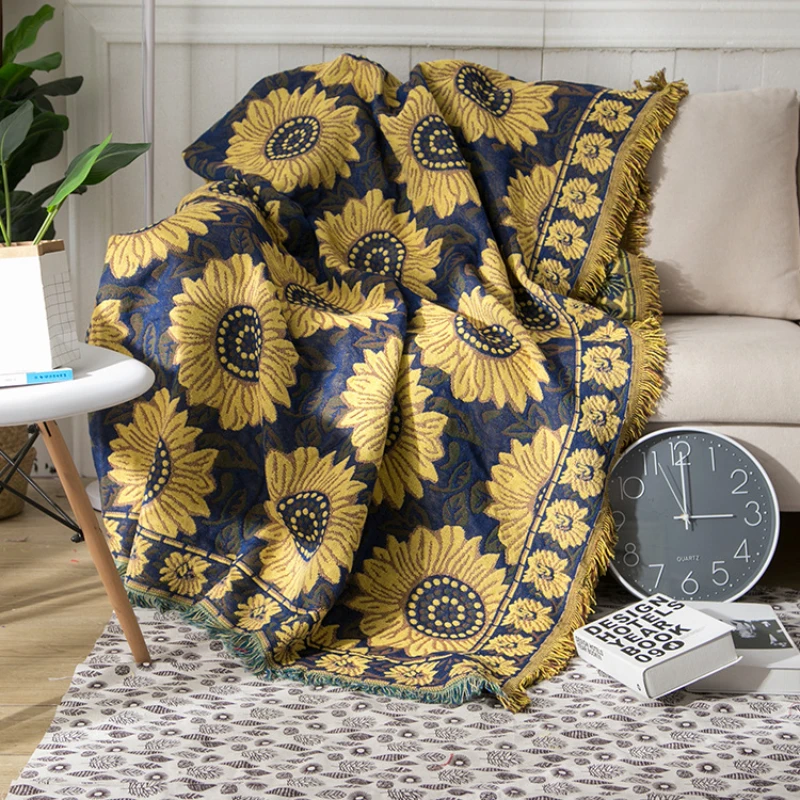 Cobertor de algodão para sofá, - Boho Throw Blanket Fringe avaliação e preço