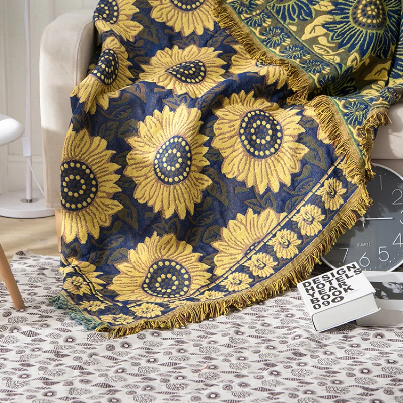 Cobertor de algodão para sofá, - Boho Throw Blanket Fringe avaliação e preço
