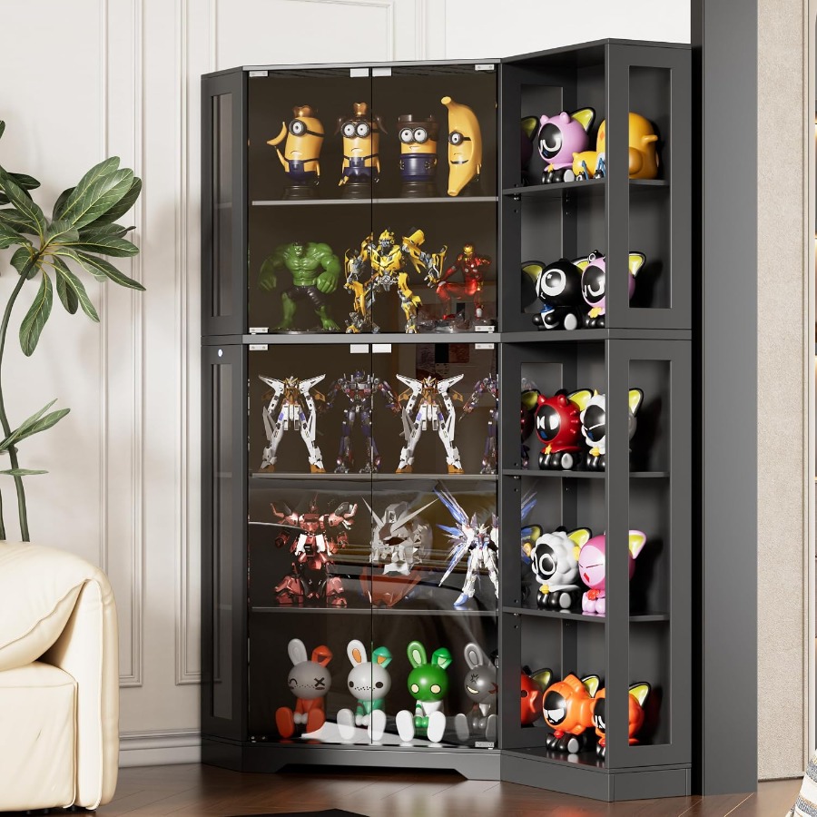 Vitrine de canto com portas de - Storage & Organization avaliação e preço