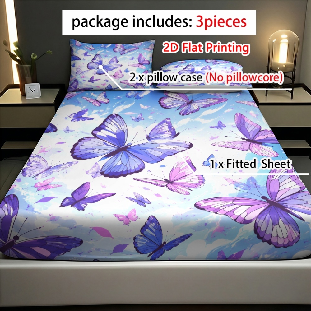 Conjunto de roupa de cama com  - Fitted Bed Sheets Deep Pocket avaliação e preço