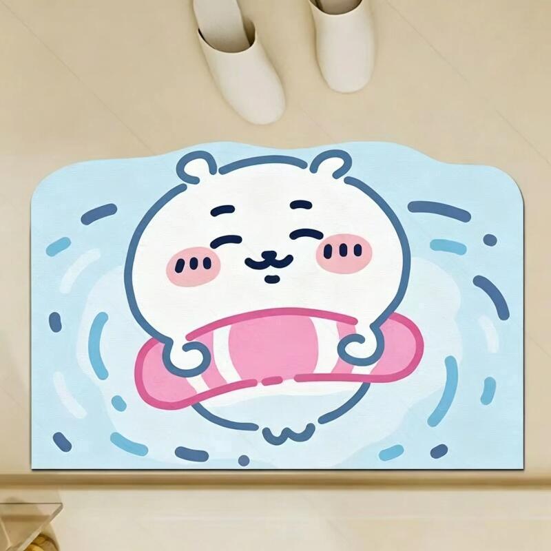Chiikawa, Hachiware, Usagi: ta - Quick Dry Diatomite Bath Mat avaliação e preço