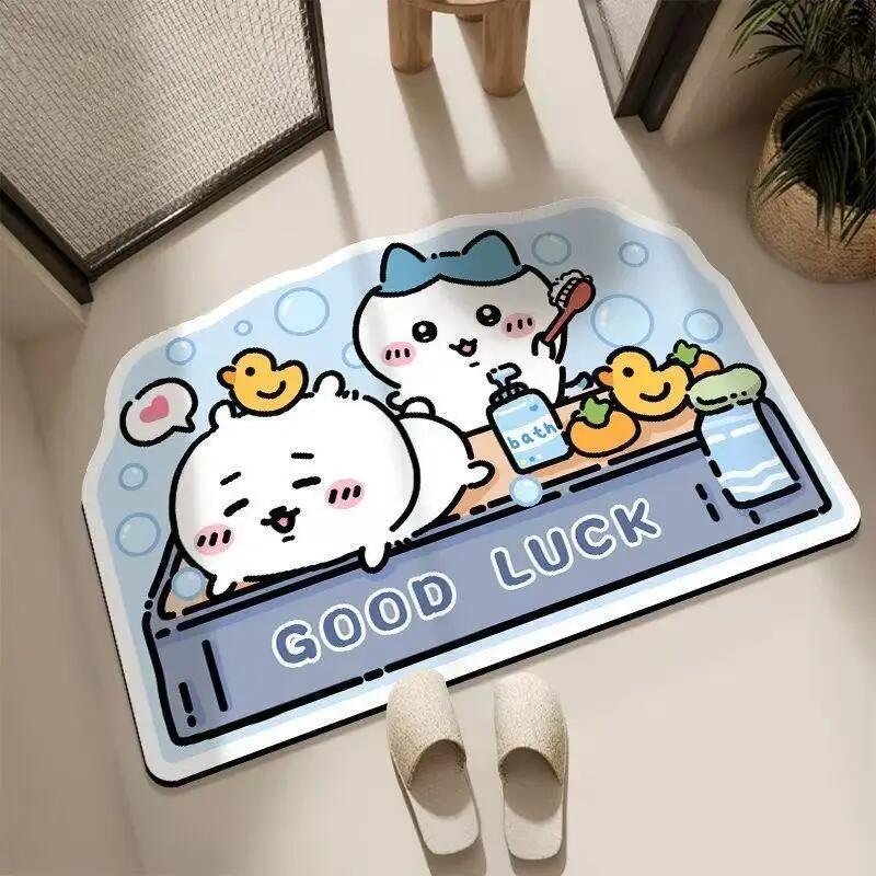 Chiikawa, Hachiware, Usagi: ta - Quick Dry Diatomite Bath Mat avaliação e preço